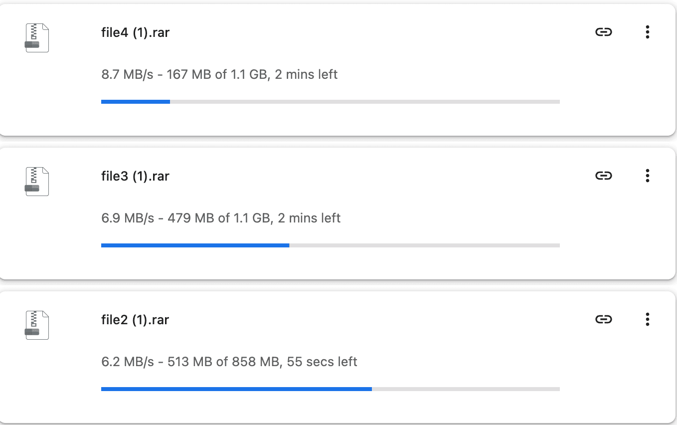 Upstore Premium parallel browser downloads